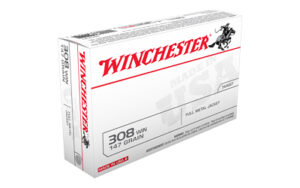 Winchester USA TRGT 308 Win 147gr FMJ Ammo 20 Rounds
