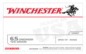 Winchester USA 6.5 Creedmoor 125gr JHP Ammo 20 Rounds