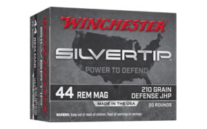 Winchester Silvertip 44 Rem Mag 210gr GR JHP Ammo 20 Rounds