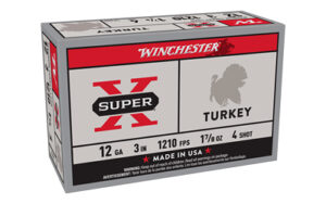 Winchester SPRX Trky 12 Gauge 3" 4 Shotshells 10 Rounds