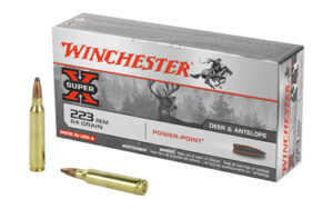 Winchester SPRX 223 Rem 64gr PP Ammo 20 Rounds