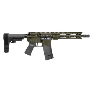 Diamondback Firearms DB-15 Pist 300 Blackout OD Green 10" SBA3 30+1
