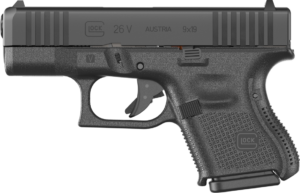 Glock G26 V 9mm 10+1 3.46" FS Pistol