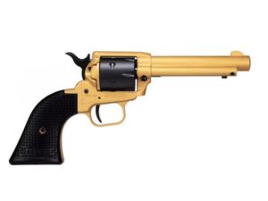Heritage Arms 22 LR Gold 4.75" FS 6-Round Revolver