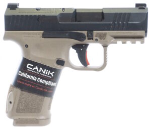 Canik Mete MC9L 9mm Black/FDE 10+1 CA 3.18" Pistol