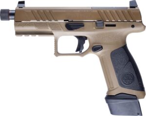 Beretta APX A1 Tac 9mm Black/FDE 21+1 TB 4.8" Pistol