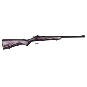 Davey Crickett Keystone Sporting Arms 22 LR Stainless/Purple LAM 16" 1-Round Rifle