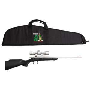 Davey Crickett Keystone Sporting Arms 22 LR Black/Stainless 16.25" 1-Round Rifle