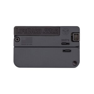 Trailblazer Firearms Lifecard 22 LR Black/Grey 2.5" 1-Round Pistol