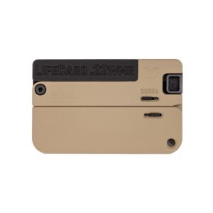Trailblazer Firearms Lifecard 22 Mag Black/Tan 2.5" 1-Round Pistol