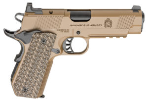 Springfield Armory Tactical Response Pistol 1911 AOS 45 ACP Coyote 4.45" 7+1