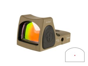 Trijicon RMR Type 2 AS LED 3.25 MOA FDE Red Dot