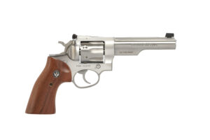 Ruger GP100 357 Mag Stainless 5" Half LUG 6-Round Revolver
