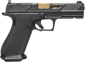 Shadow Systems DR920 Elite 9mm Black/BZ OR 17+1 4.5" Pistol