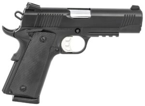Tisas 1911 Carry 45 ACP Blued/Rail 4.25" 8-Round Pistol